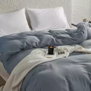 Постельное белье KEAYOO, серый