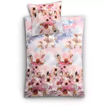 Постельное белье Kleine Wolke «Амарис» с цветочным принтом, цвет Bunt