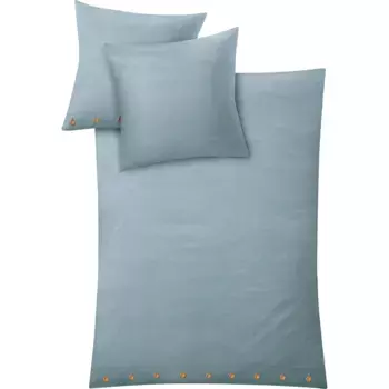 Постельное белье Kleine Wolke «Leinna», микс льна, цвет blau