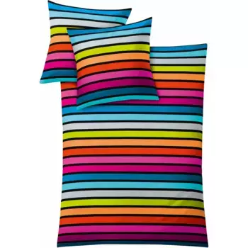 Постельное белье Kleine Wolke «Римини» в полоску, цвет multi