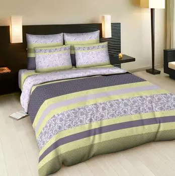 Постельное белье КОРНЕЛИА 140х200+70х90 из поплина Ariatex