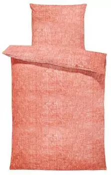 Постельное белье крапчатый абрикос 135 х 200 см. One-Home, оранжевый
