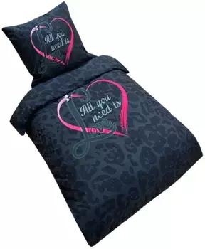 Постельное белье Leonado vicenti, черный