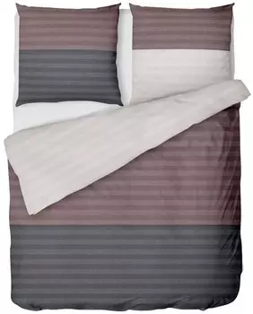 Постельное белье Linkhoff Querstreifen Braun, 135x200x1 см, коричневый