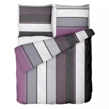 Постельное белье Linkhoff Streifen Lila, 135x200x1 см, сиреневый