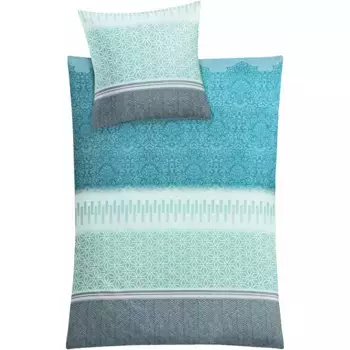 Постельное белье Little Cloud «Эстрелла» с рисунком Kleine Wolke, цвет petrol