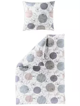 Постельное белье мако сатин Bierbaum, красный