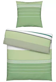 Постельное белье manchi renforce Novel, зеленый