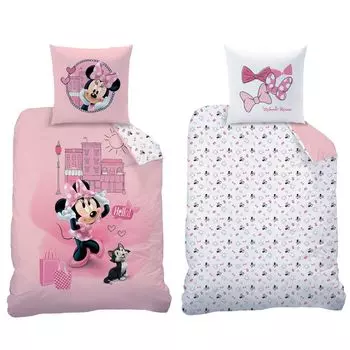Постельное белье Минни Маус Downtown Linon / Renforce Beronage