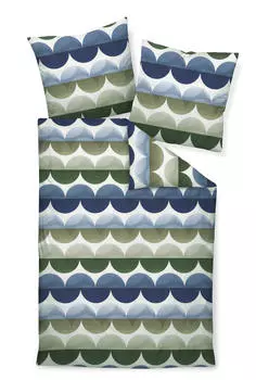 Постельное белье Moments Makosatin Janine, мультиколор