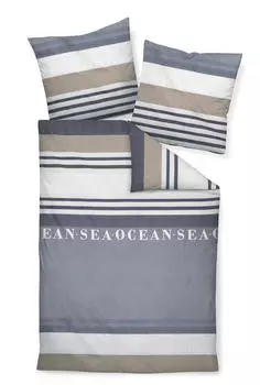 Постельное белье Moments Makosatin Janine, мультиколор