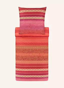Постельное белье monreale vr1 bassetti, цвет FUCHSIA/DUNKELGELB/ORANGE