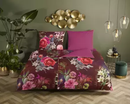 Постельное белье Muller Textil, бордовый