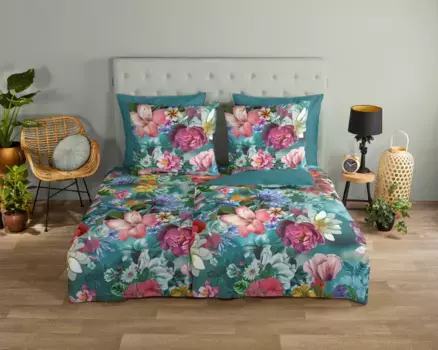 Постельное белье Muller Textil, цвет Petrol