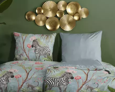 Постельное белье Muller Textil, цвет Aqua