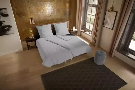 Постельное белье Muller Textil, серый