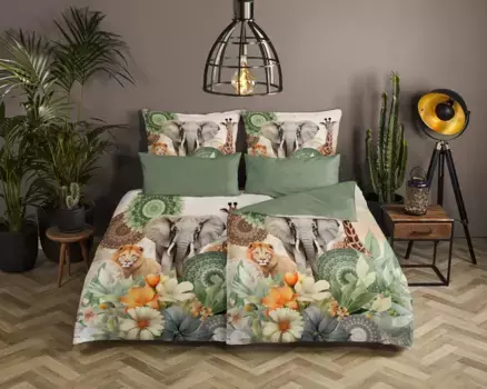 Постельное белье Muller Textil, зеленый