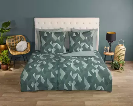 Постельное белье Muller Textil, зеленый