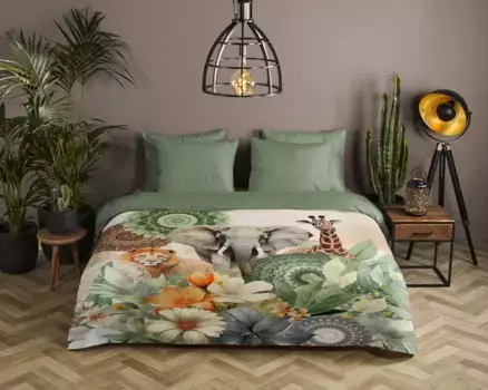 Постельное белье Muller Textil, зеленый