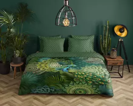 Постельное белье Muller Textil, зеленый