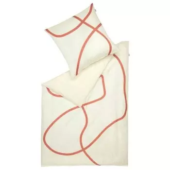 Постельное белье Musterring ARTSY, 135x1x200 см, оранжевый