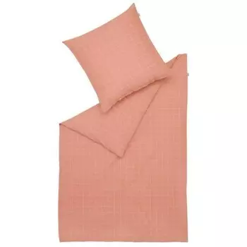 Постельное белье Musterring GRID, 135x1x135 см, оранжевый