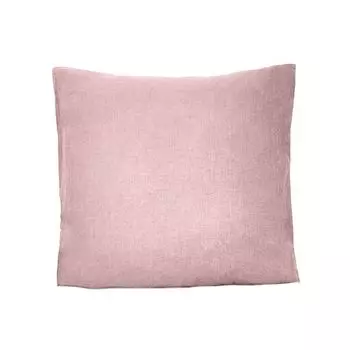 Постельное белье наволочка Sevilla, однотонный мелкоструктурированный лен, розовый, размер: 80 х 80 см Proflax
