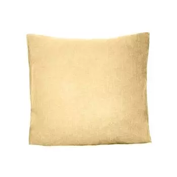 Постельное белье наволочка Sevilla, однотонный мелкоструктурированный лен, желтый, размер: 40 х 80 см Proflax