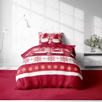 Постельное белье One-Home, красный