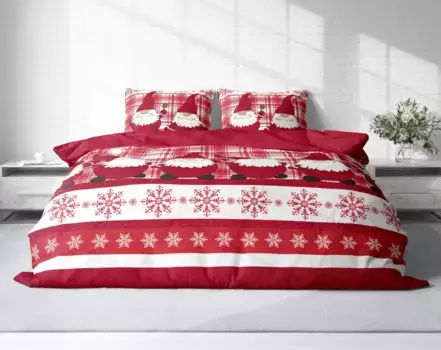 Постельное белье One-Home, красный