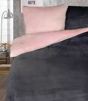 Постельное белье One-Home, розовый