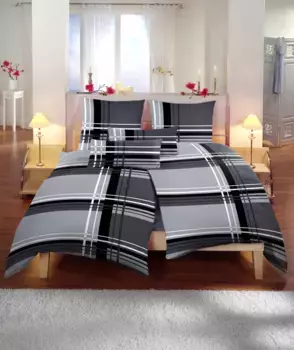 Постельное белье One-Home, серый