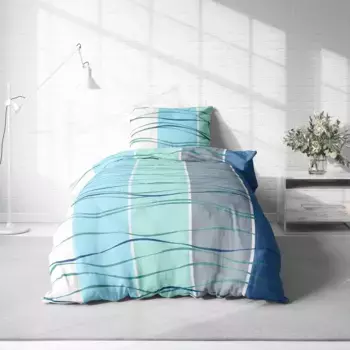 Постельное белье One-Home, синий