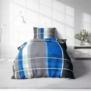 Постельное белье One-Home, синий