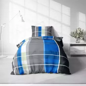 Постельное белье One-Home, синий