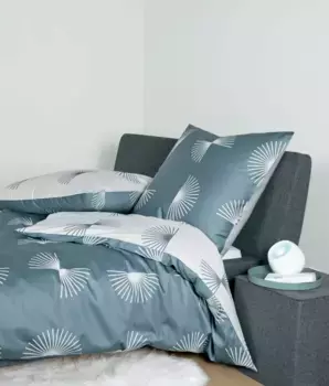 Постельное белье Original Janine, синий