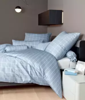 Постельное белье Original Janine, синий