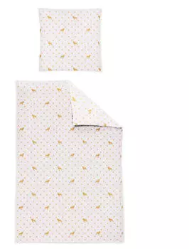 Постельное белье панда 8496 Irisette, желтый