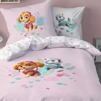 Постельное белье Paw Patrol, розовый