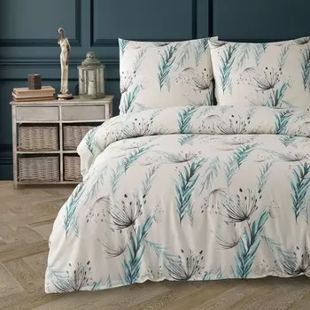 Постельное белье Пододеяльник 200х220 см, смесовый хлопок Комплект постельного белья из 3 предметов Постельное белье - комплект 80% хлопок, 20% полиэстер на молнии Buymax