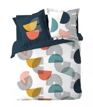 Постельное белье поп арт 3 шт. Dynamic24, белый