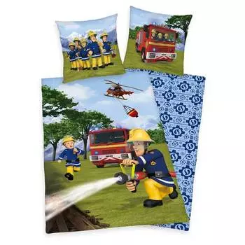 Постельное белье пожарный sam Herding, мультколор