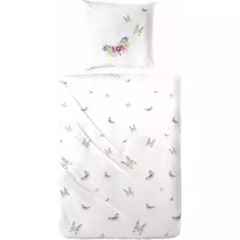 Постельное белье Primera «Бабочка» с бабочками, цвет wei/bunt