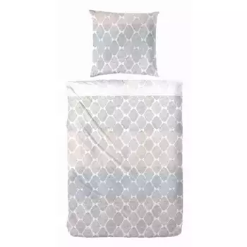 Постельное белье Primera «Кали» с великолепным рисунком, коричневый/синий