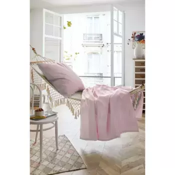 Постельное белье Primera» Летний комплект в размерах. 150x200 см", постельное белье из хлопка, дышащее постельное белье на молнии, цвет puder