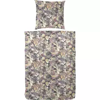 Постельное белье Primera «Осенний отпуск» с осенними листьями, коричневый/зеленый