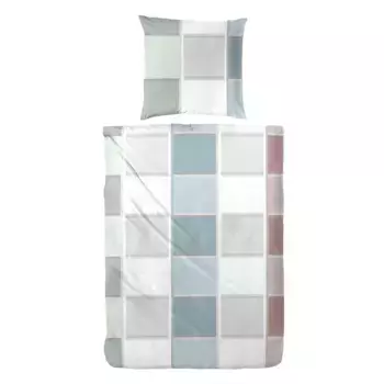 Постельное белье Primera «Постельное белье Мако-Сатин Гавана», в классическом клетчатом узоре, цвет blau