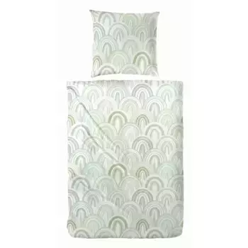 Постельное белье Primera «Постельное белье Primera Renforce Rainboho», с маленькими простыми радугами, зеленый