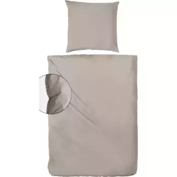 Постельное белье Primera "Постельное белье Primera фланель", выполненное из бархатистого мягкого хлопка с начесом, цвет leinen