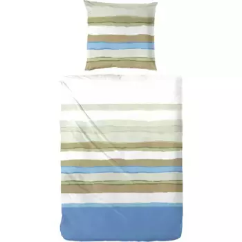 Постельное белье Primera «Постельное белье Renforce Slushy», с захватывающими градиентами, цвет Blau